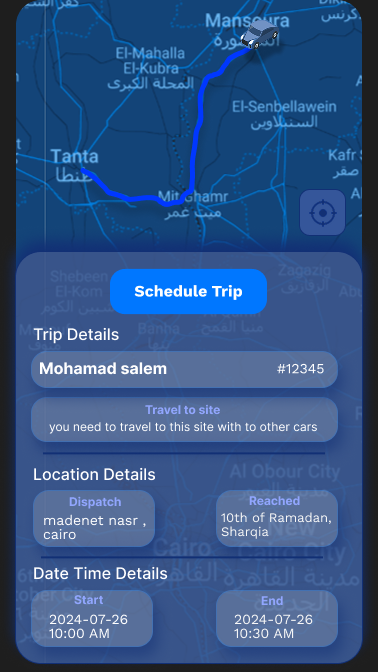 Driver Companion App